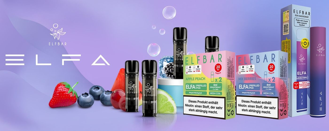 ELFA Prefilled Pods Sortiment